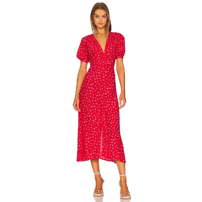 Bellavista Midi Dress (Sunset Floral)