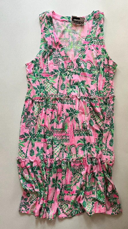 Dress Casual Midi By Lilly Pulitzer In Pink, Size: S