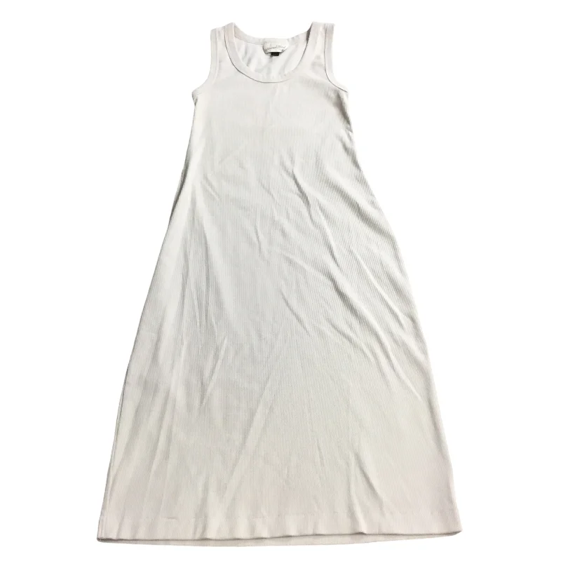 Dress Casual Midi By Universal Thread In Cream, Size: Xs