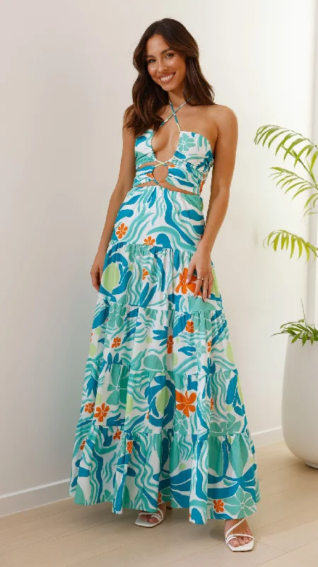 Montero Maxi Dress - Montero Print