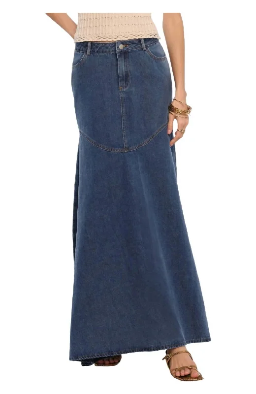 Adelyn Skirt In Denim