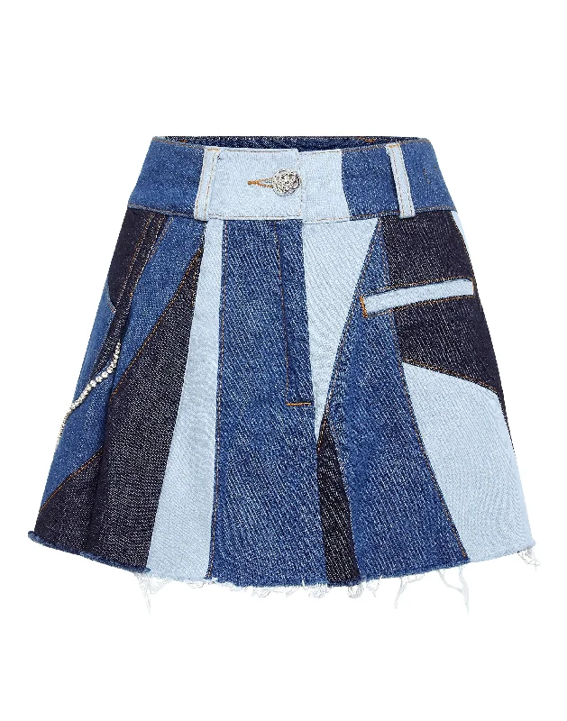 Denim Mini Skirt