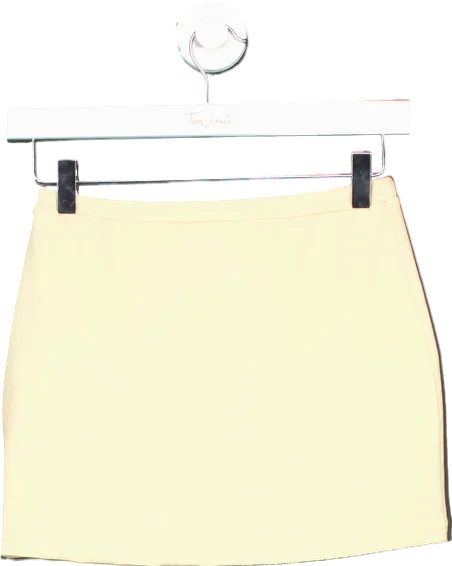 PRIX Beige Mini Skirt UK XL