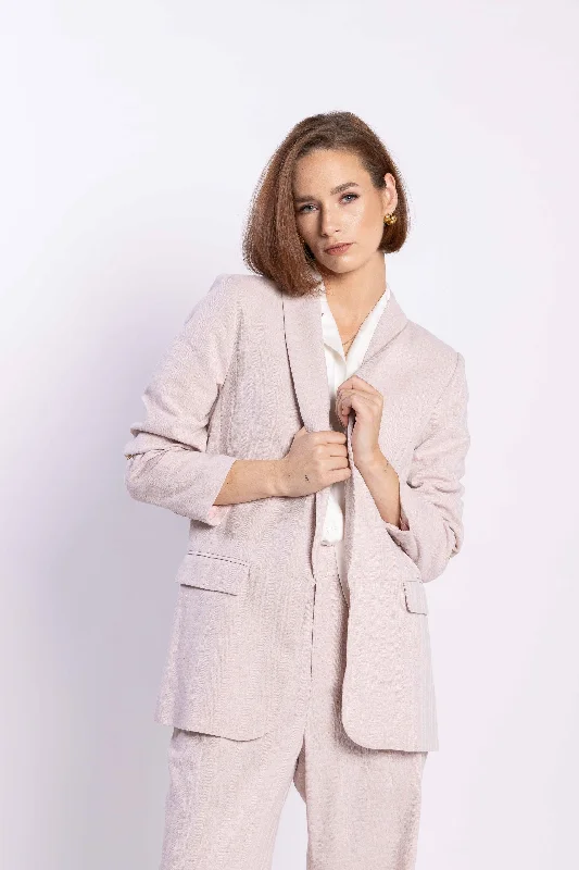 Loughlin the Label Laurie Blazer - Pink Marle