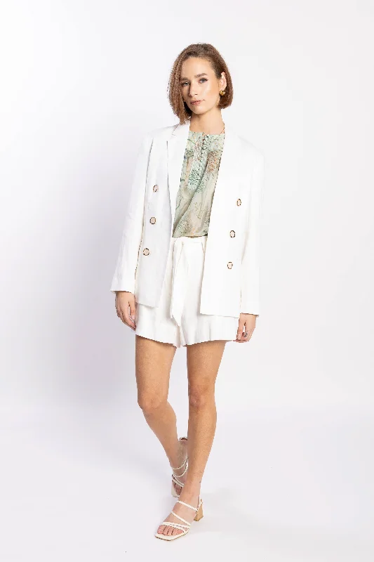 Loughlin View Blazer - White