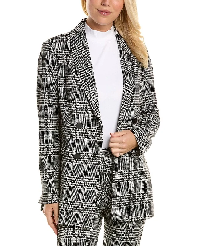 T Tahari Double-Breasted Blazer