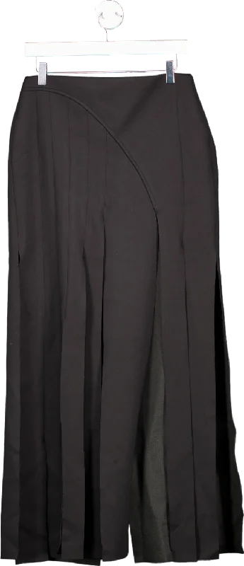 Chats By C.DAM Black Pleated Trousers UK 10