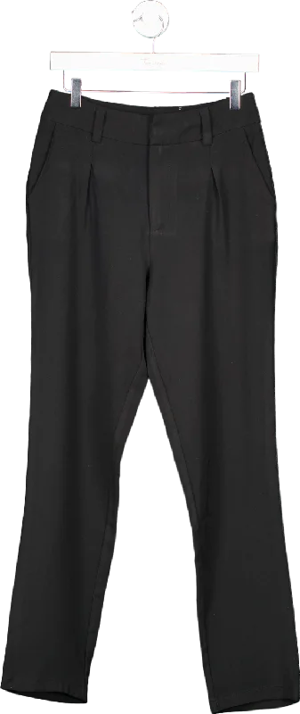 Fashion Nova Black Trousers Uk S