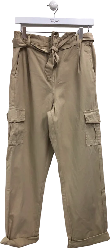 Threadbare Khaki Cargo Trousers UK 12