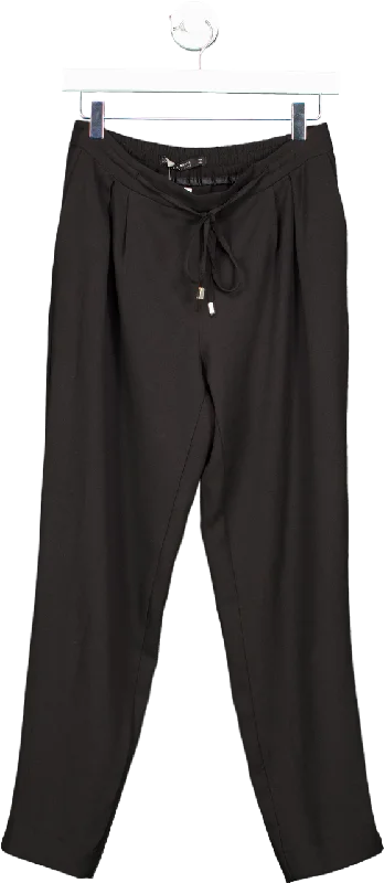 ZARA Black Basic Collection Trousers UK S